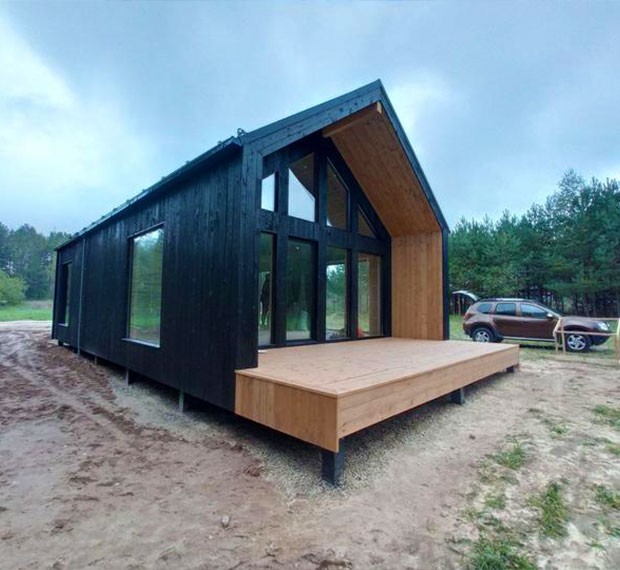 Монтаж винтовых свай для дома 6х9 в Херсоне