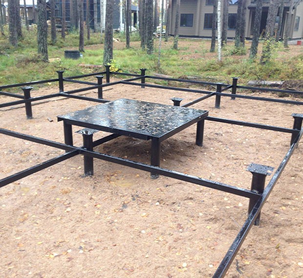 Винтовые сваи под печь в Херсоне